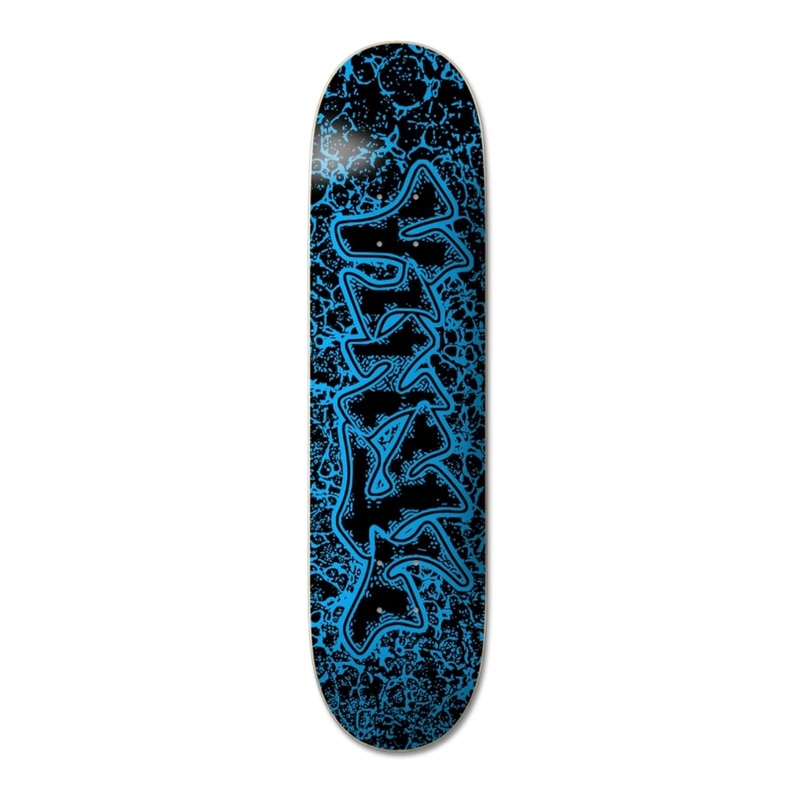 VINYL BLUE SPLAT DECK 8.25 8.25