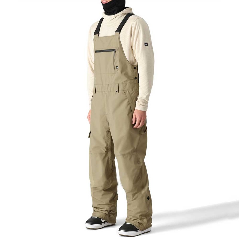 686 Men’s 20K Hot Lap Shell Snow Bibs – 2025 Medium Sage