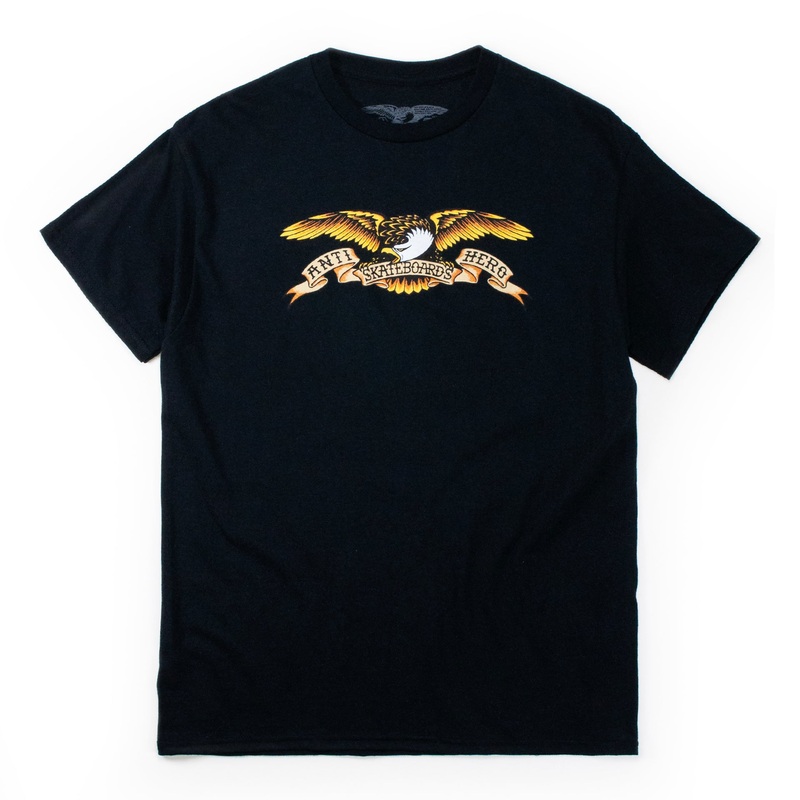 Anti Hero Eagle T-shirt – Black/ Multi S