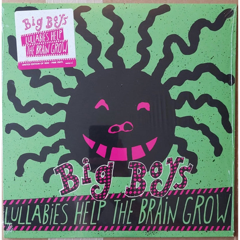 Big Boys  Lullabies Help The Brain Grow Pink Color Vinyl LP Record