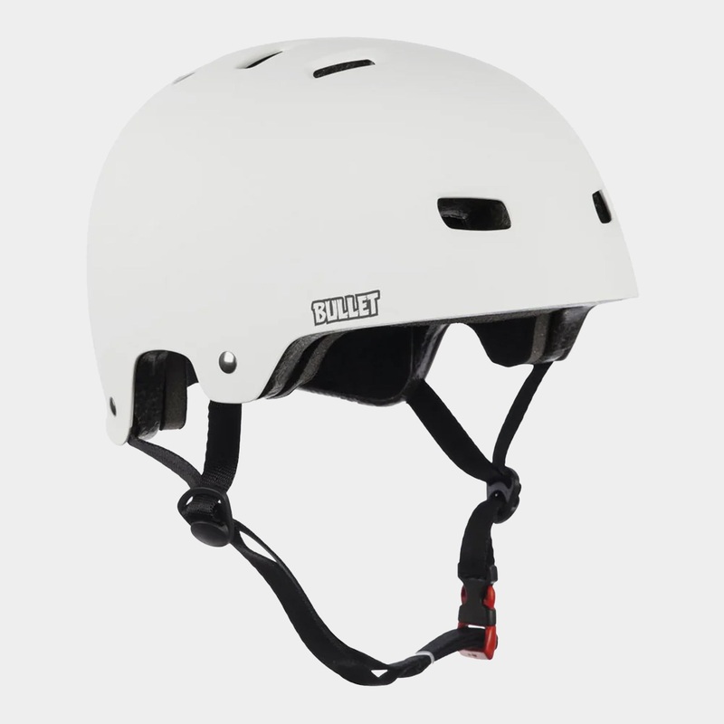 Bullet Deluxe Helmet T35 – Matt White S / M