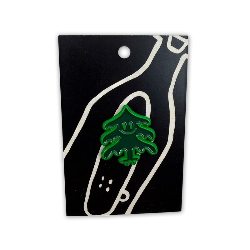 Coureur Goods Green Giant Enamel Pin