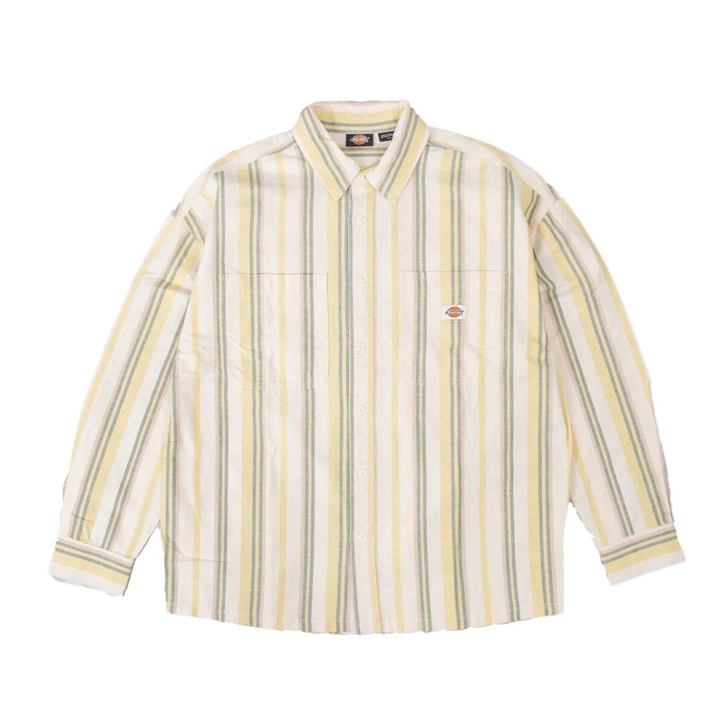 Dickies Glade Spring L/S Shirt Yarn Dyed Cloud M