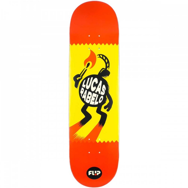 Flip Rabelo Block 8.12″ Skateboard Deck
