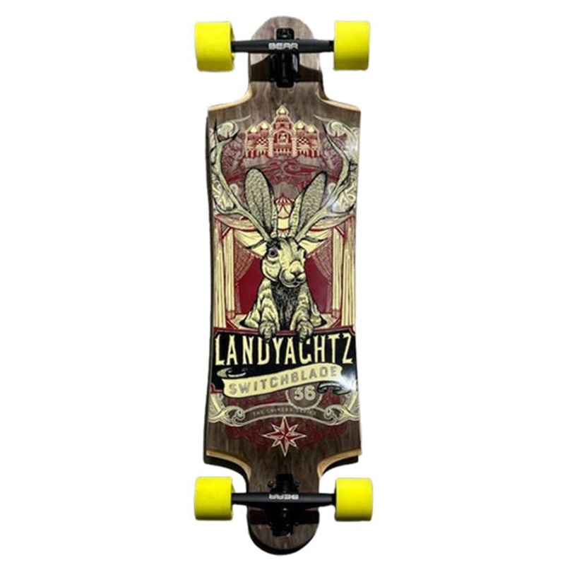 Landyachtz Switchblade 36″ Jackalope Drop Through Longboard