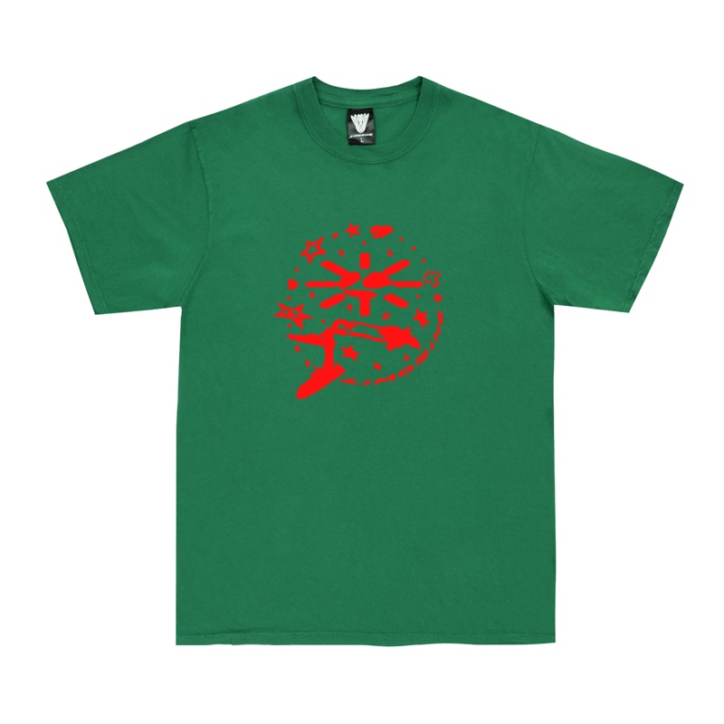Limosine Solar Sucker Tee Kelly Green MD