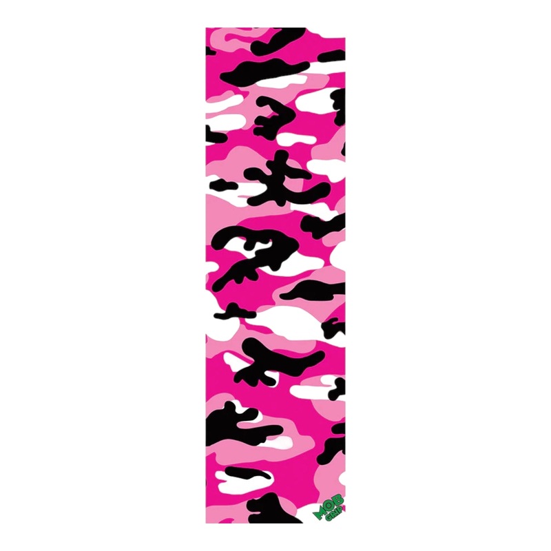 Mob Pink Camo Sheet Skateboard Grip Tape 9×33 9×33