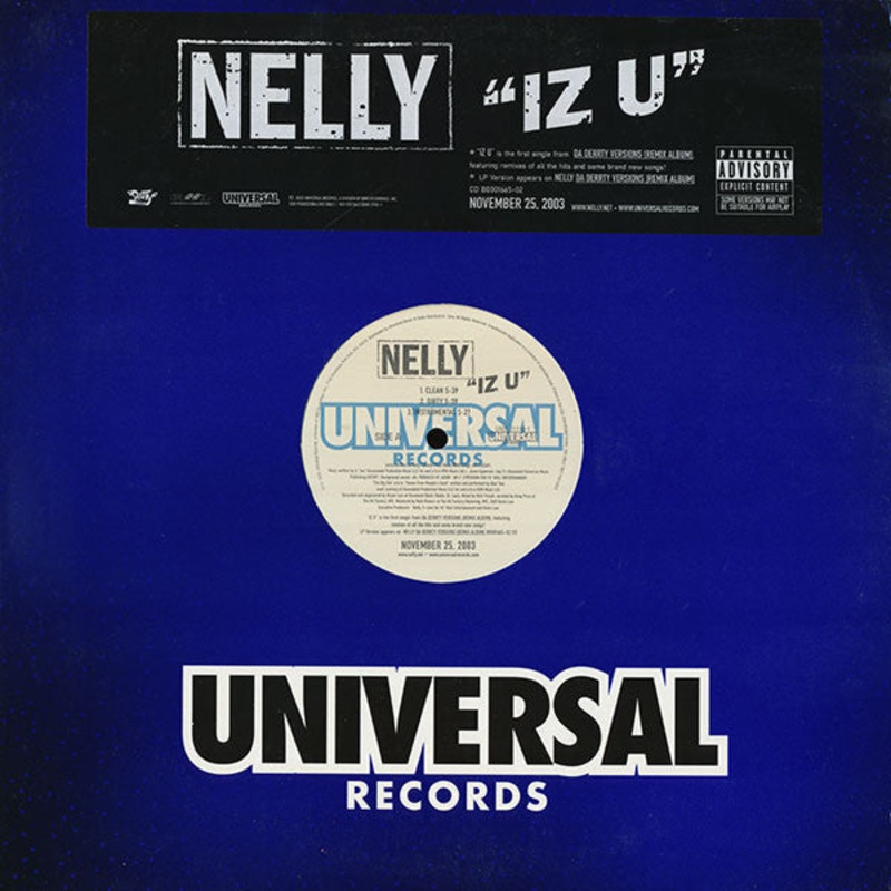 Nelly – Iz U Vinyl LP Record