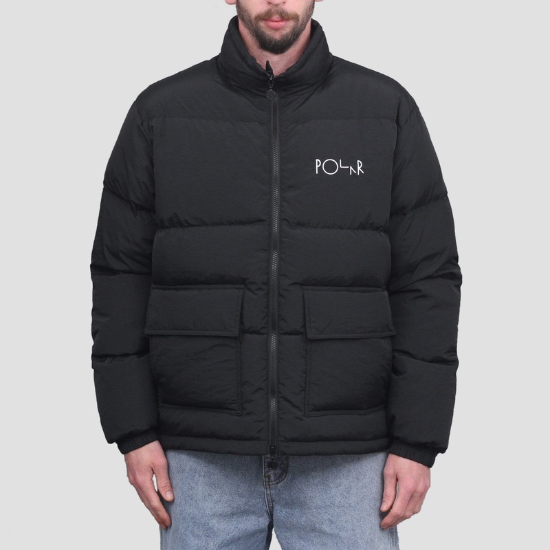 Polar Pocket Puffer Jacket Black X-Small
