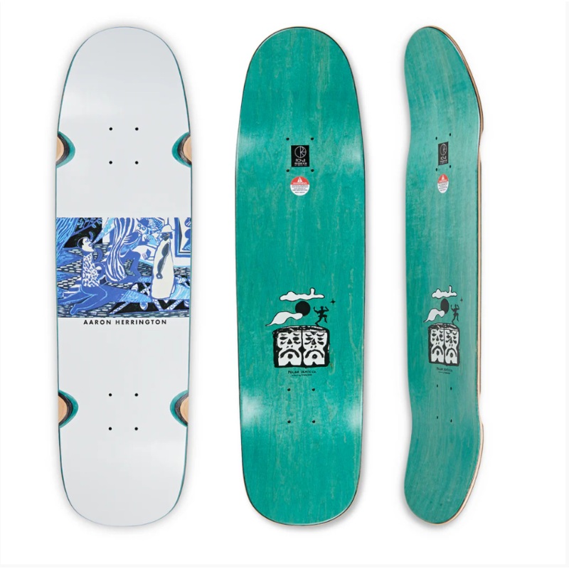 Polar Skate Co “Aaron Herrington- Serenade” P9 Shape 8.625″ Deck