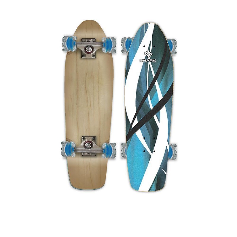 Shiver Blue Swirl 29″ Cruiser