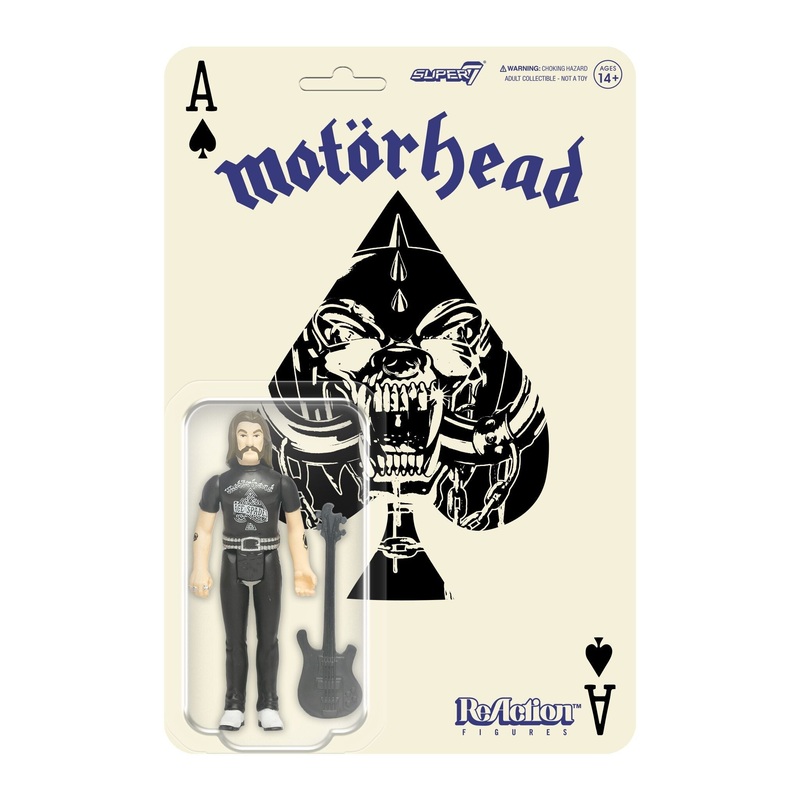 Super7 x Motrhead – Lemmy (Ace of Spades) ReAction Figure