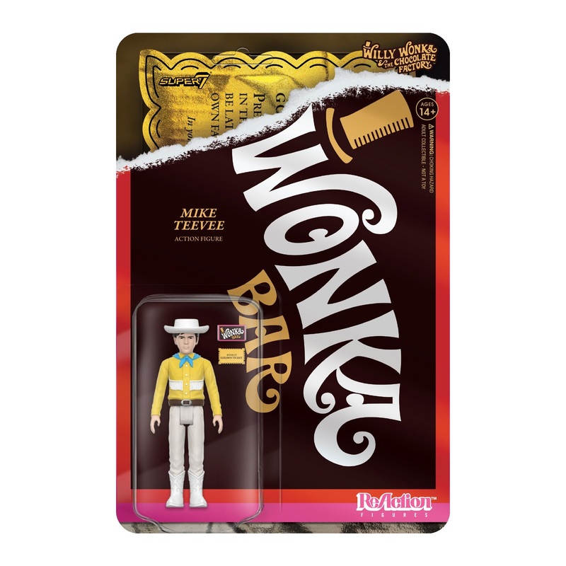 Super7 x WILLY WONKA & THE CHOCOLATE FACTORY – Mike Teevee ReAction Figure