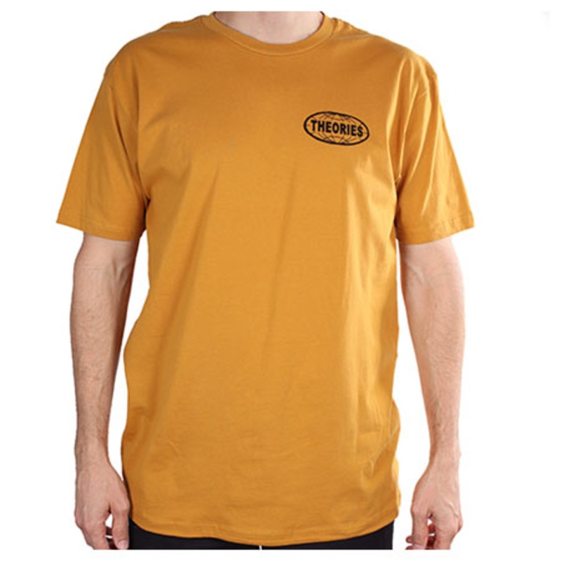 Theories Final Frontier T Shirt Mustard Extra Large