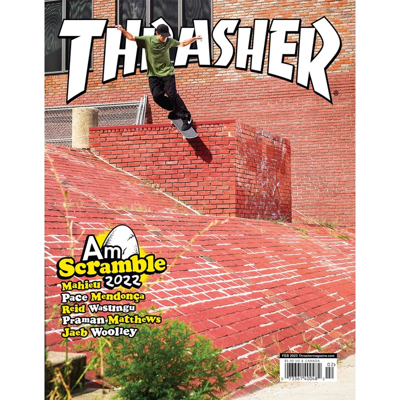 THRASHER MAGAZINE FEBRUARY 2023