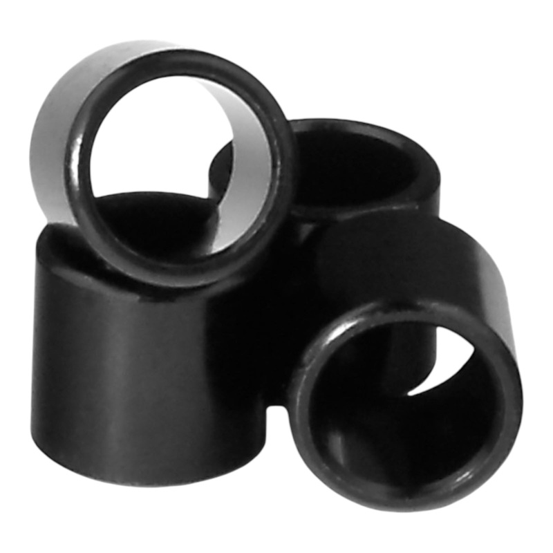 Bones Bearing Spacers (4 pack) Black OS