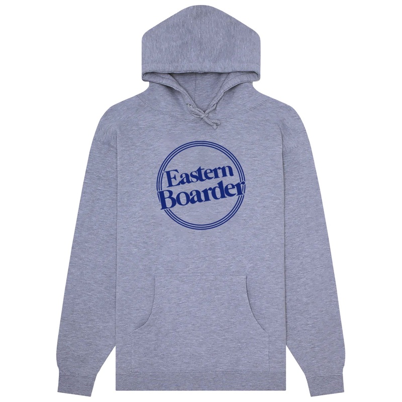 EasternBoarder Dot Logo Hoodie Grey Heather MD