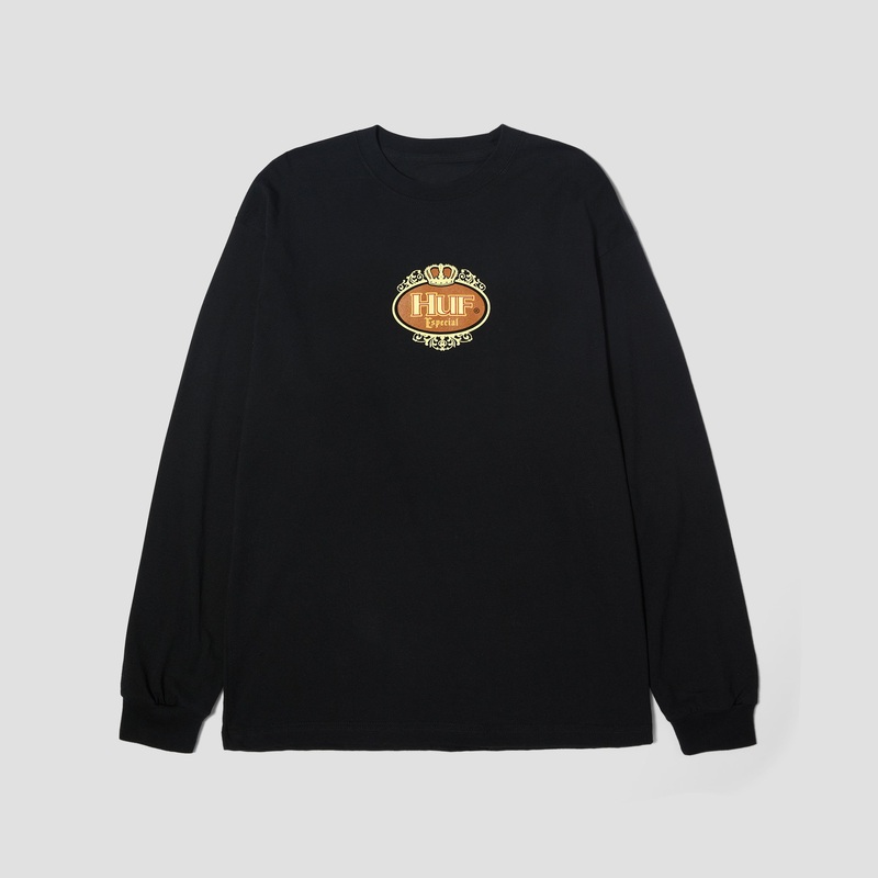 HUF Especial Longsleeve T-Shirt Black Small