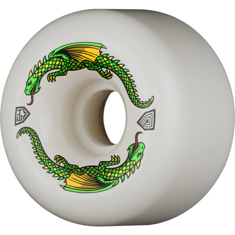 POWELL PERALTA DRAGON FORMULA 64MM x 40MM 93A SKATEBOARD WHEELS