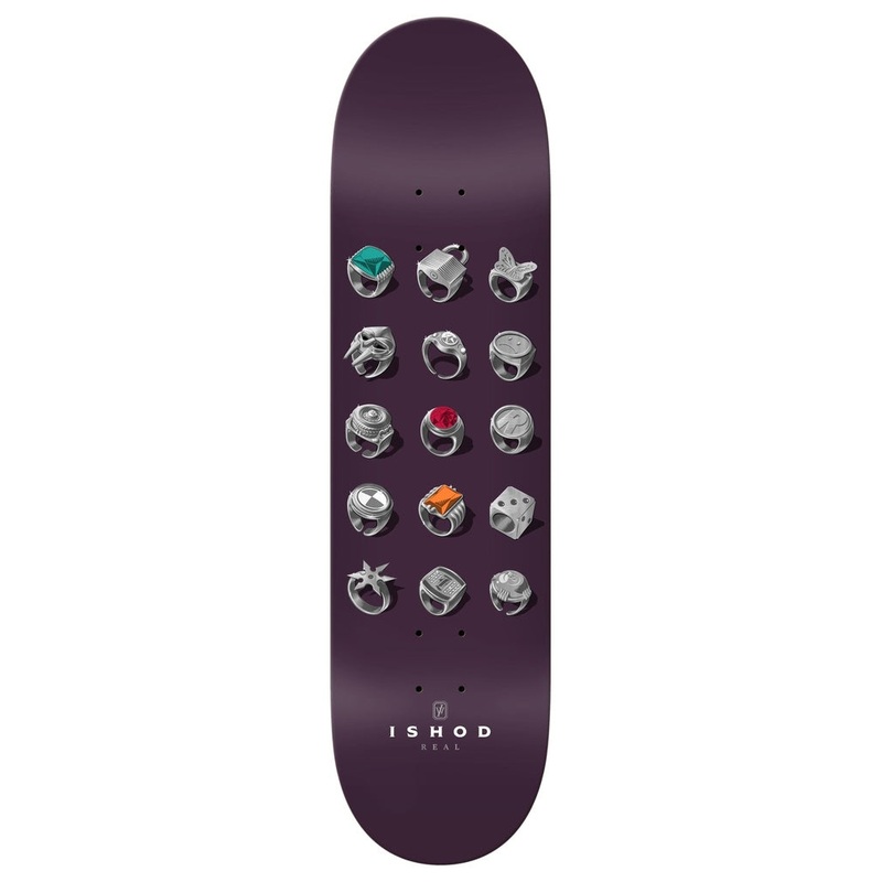 Real Ishod Jeweler Twin Tail 8.25″ Skateboard Deck