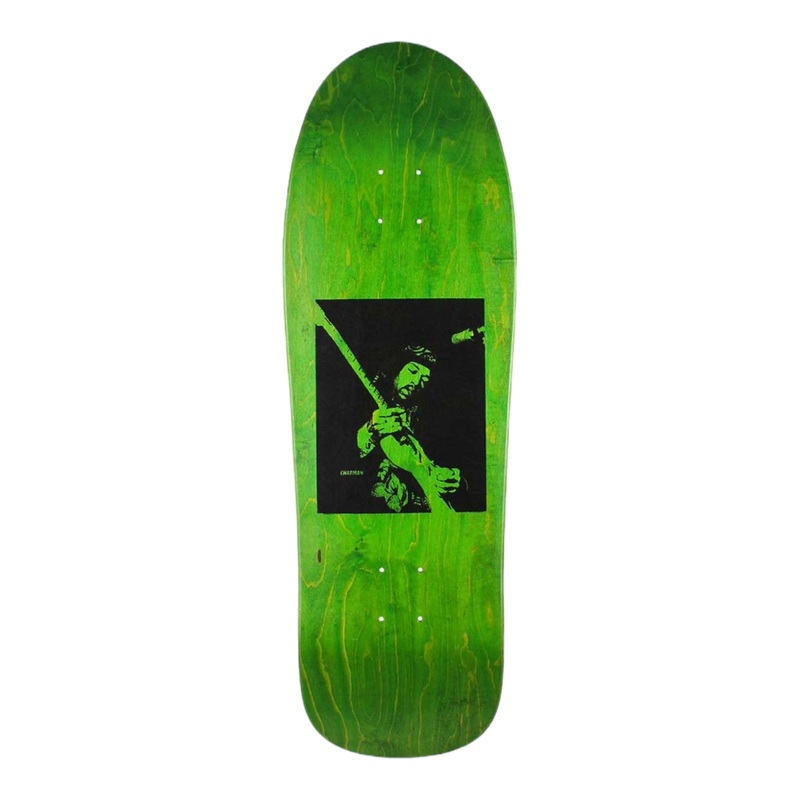 Ron Chatman – Hendrix Flocked – Shaped 9.875 Assorted Stains 9.875