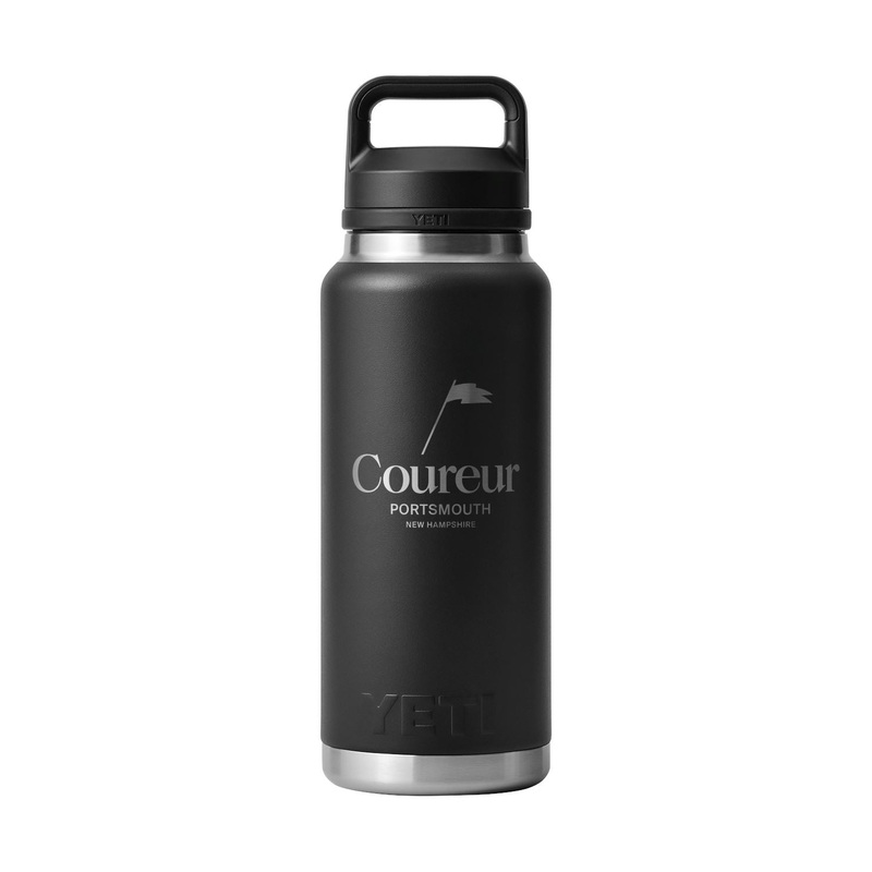 Yeti x Coureur Rambler 36oz Chug Bottle Black