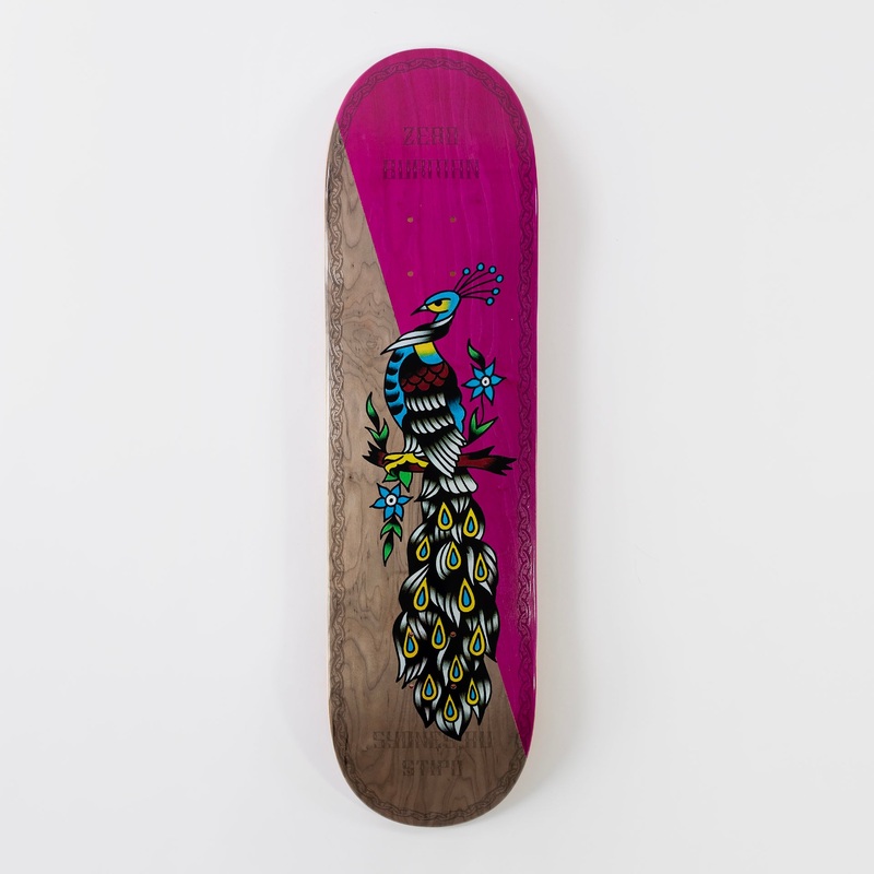 Zero x Nik Stipo 8.25″ Dane Burman Skateboard Deck – Purple 8.25″