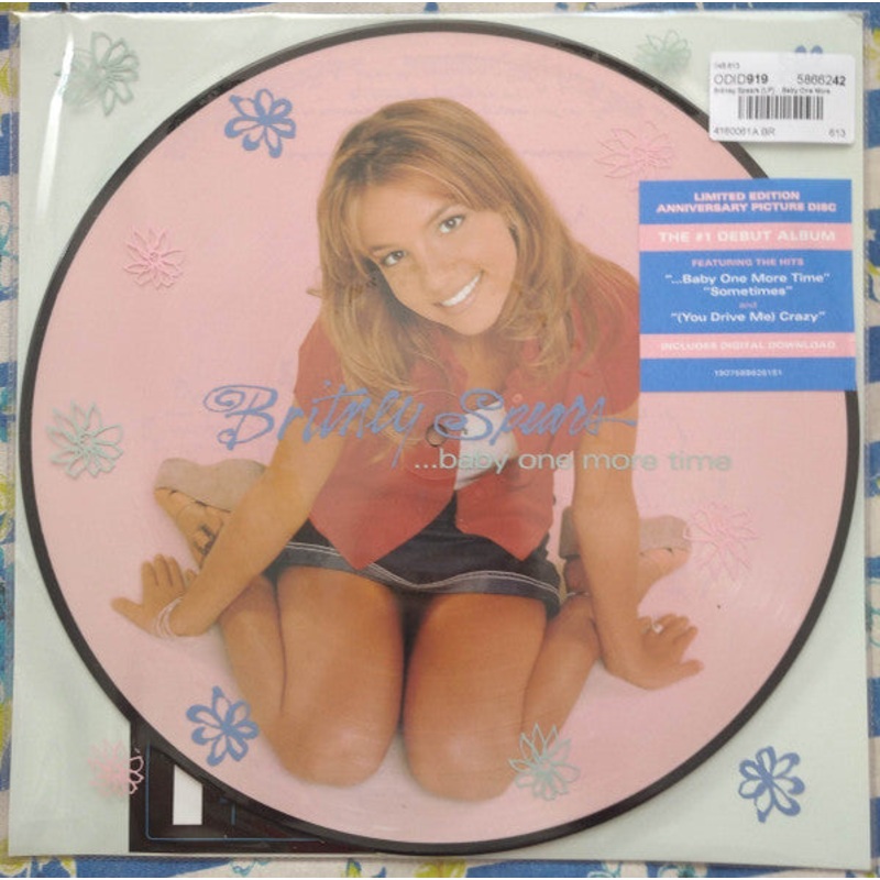 Britney Spears  …Baby One More Time Picture Disc Vinyl LP Record