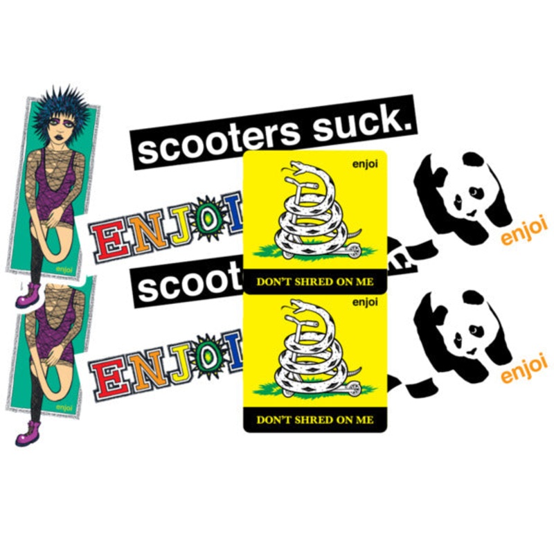 Enjoi Skateboards Spring ’21 5x Sticker Pack