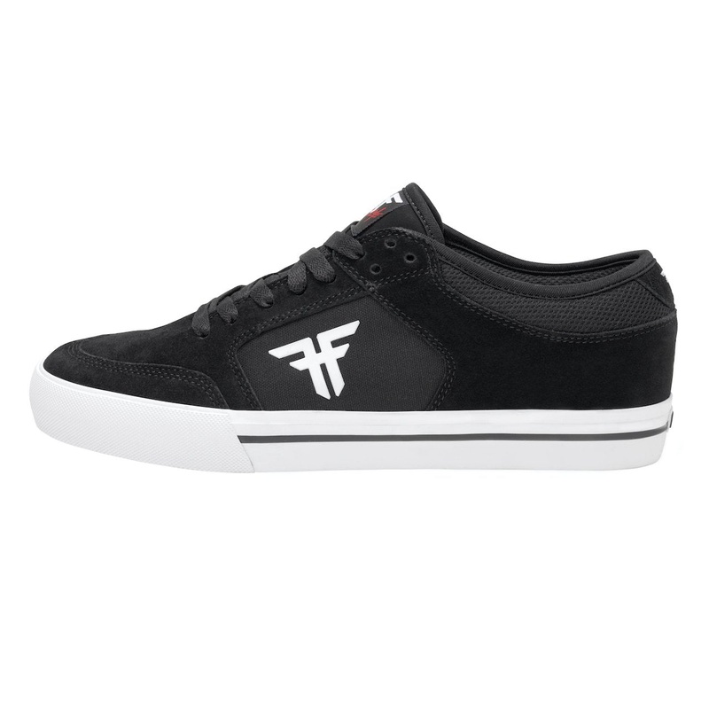 Fallen Ripper Chris Cole Black/White II Skateboard Shoes 8.5 M / 10 W Black/White II