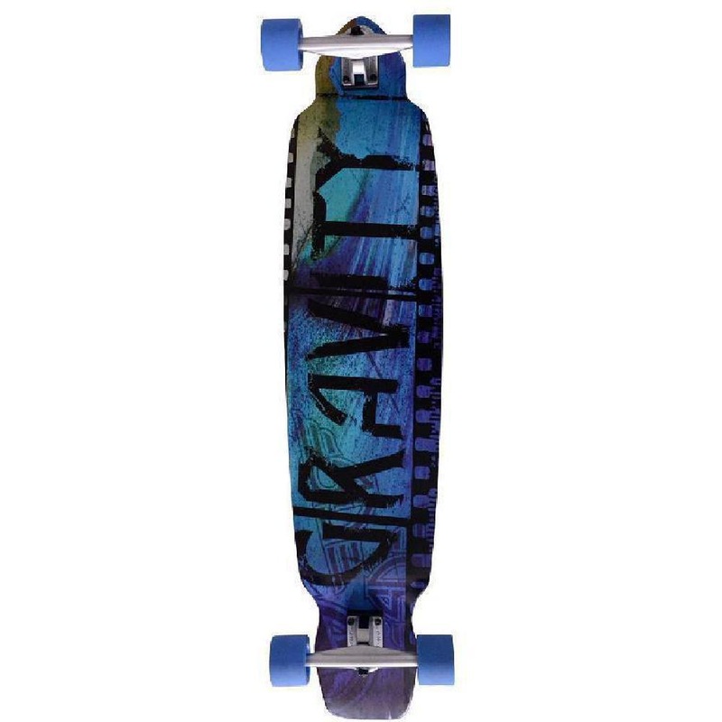 Gravity Top Mount Film Strip 43″ Longboard Complete