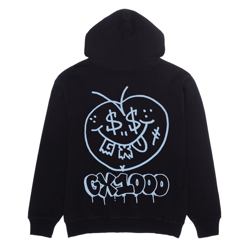 GX1000 Face Plant Hoodie Black M