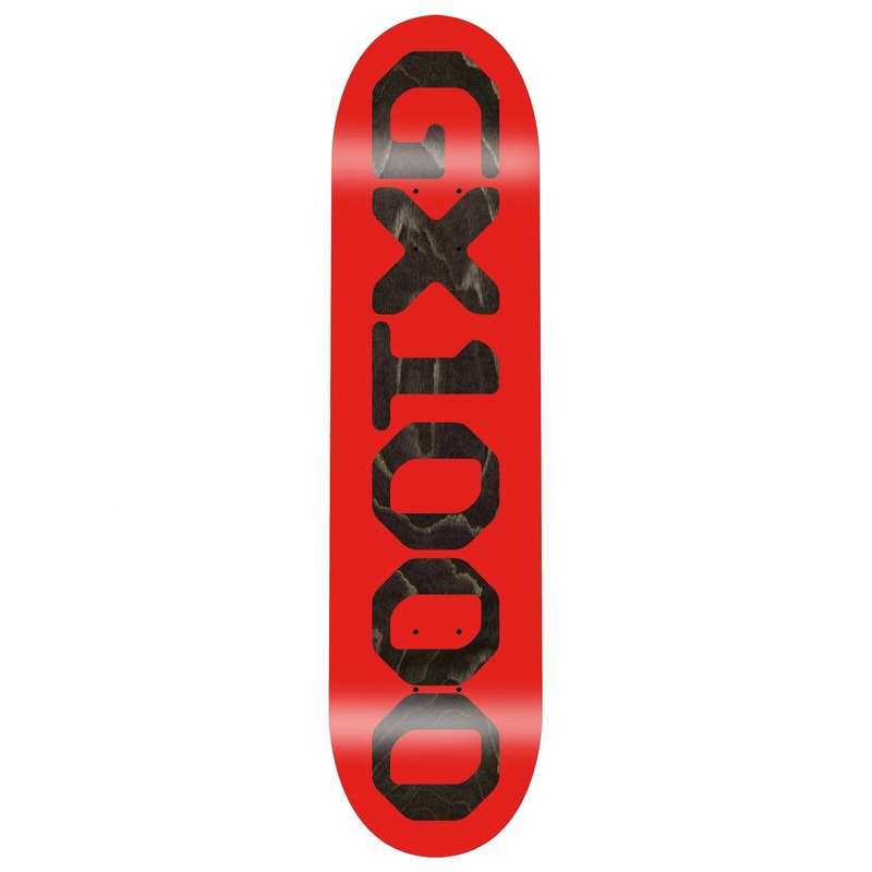 GX1000 OG Logo Red/Black Deck 8.75