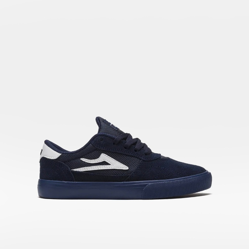 Lakai Cambridge Kids Shoe – Navy / Navy Youth UK 1
