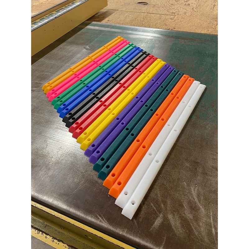 LIL JAWNS STANDARD SKATEBOARD RAILS Dark Yellow