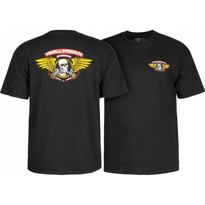 Powell Peralta Winged Ripper T-Shirt Small Black