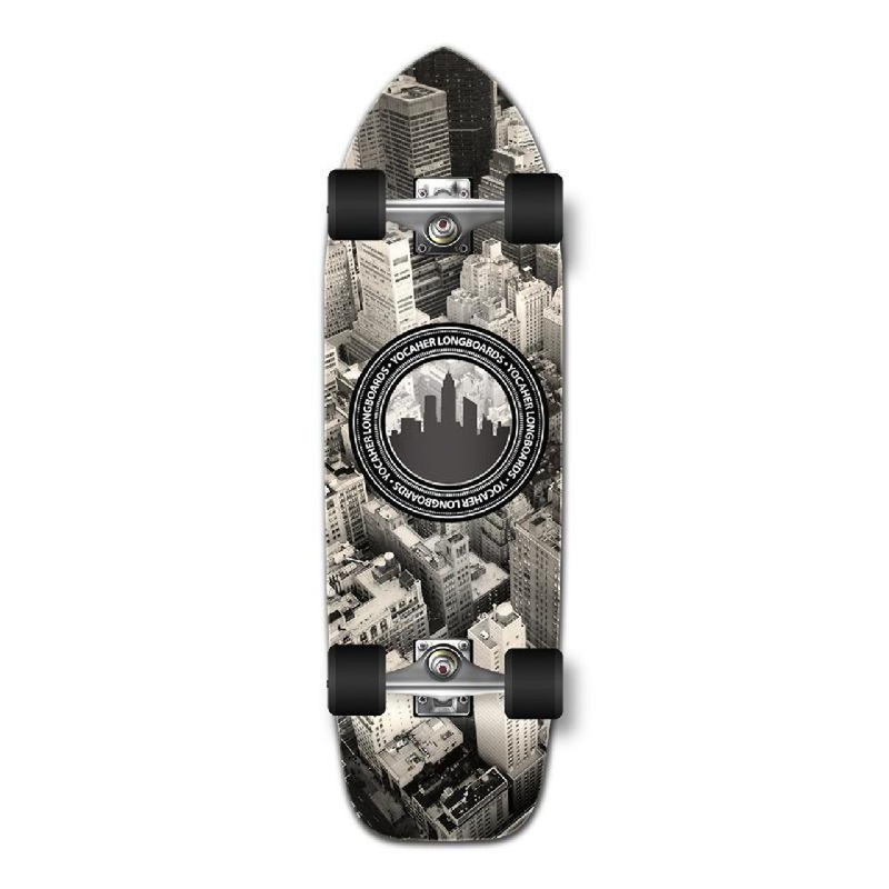 Punked Old School Longboard Complete – New York Complete