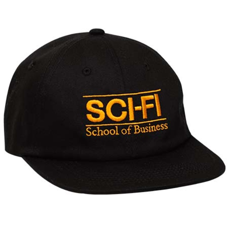 Sci-Fi Fantasy School of Business Snap-Back Hat Black One size fits all