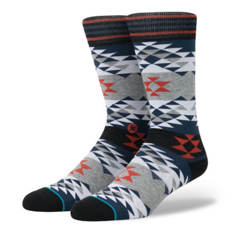 Stance Old Mans Socks Blue Large
