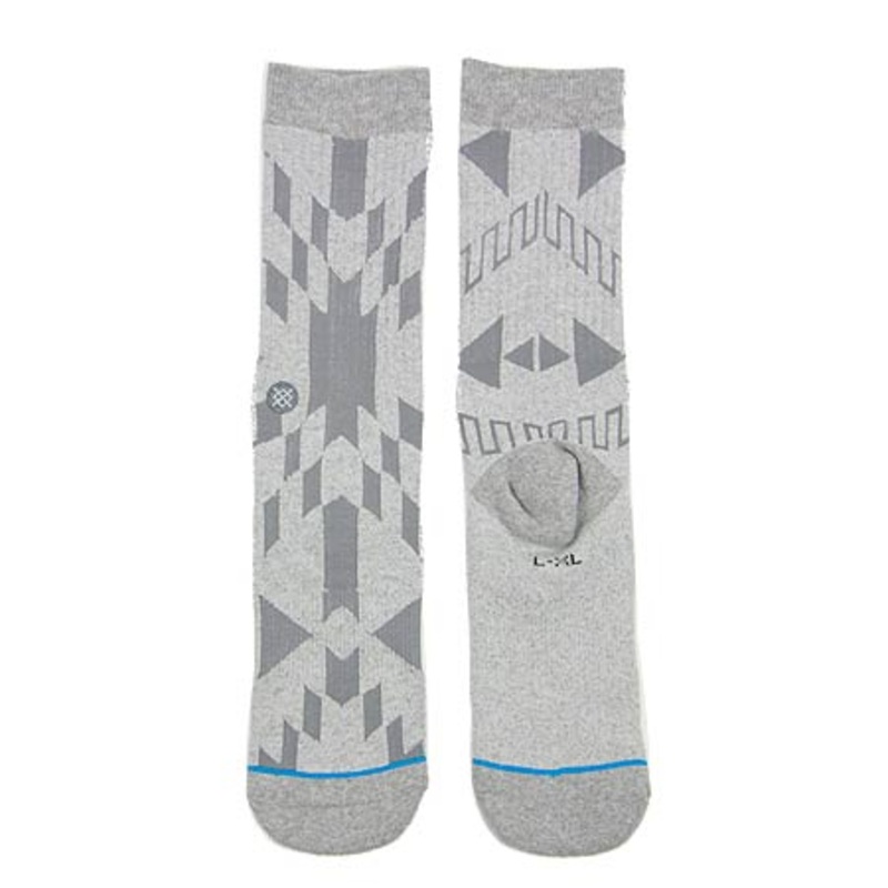 Stance Raleigh Crew Socks Gray Large/ Extra Large