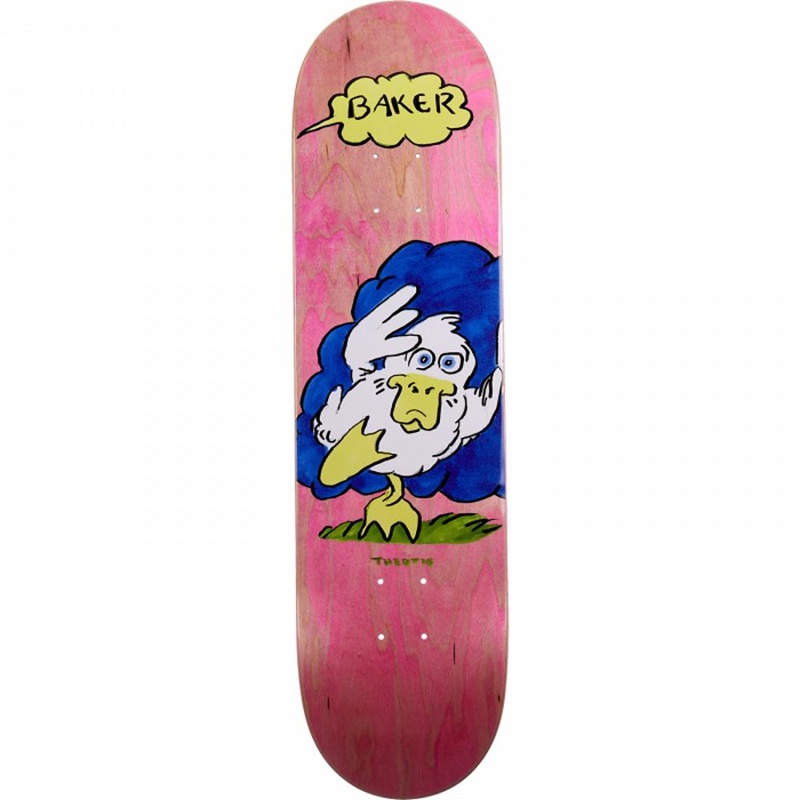 Baker Beasley Quack Pink 8.12″ Skateboard Deck