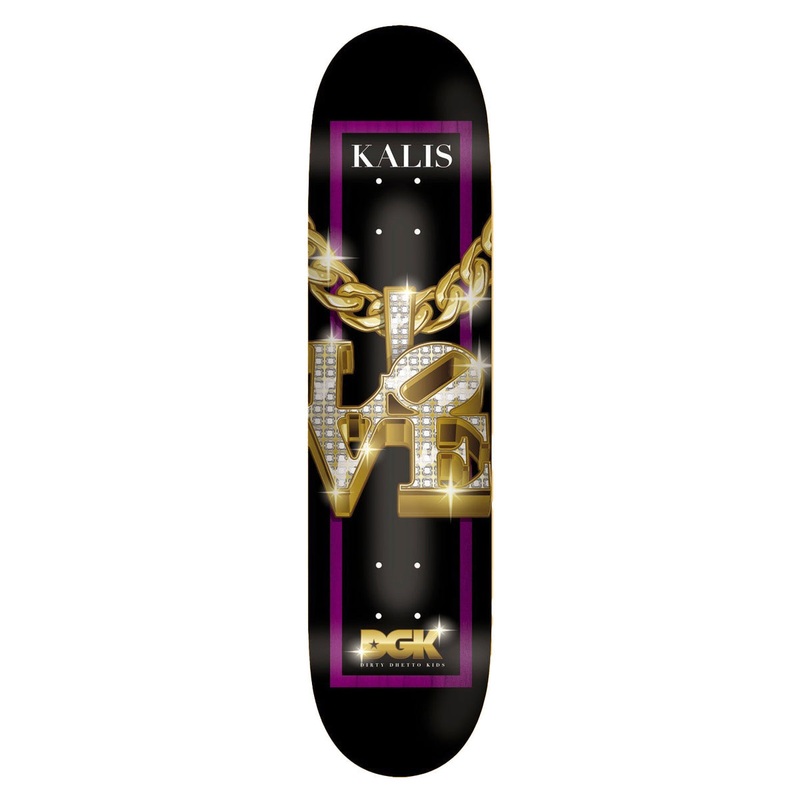 DGK KALIS ICED 8″ SKATEBOARD DECK