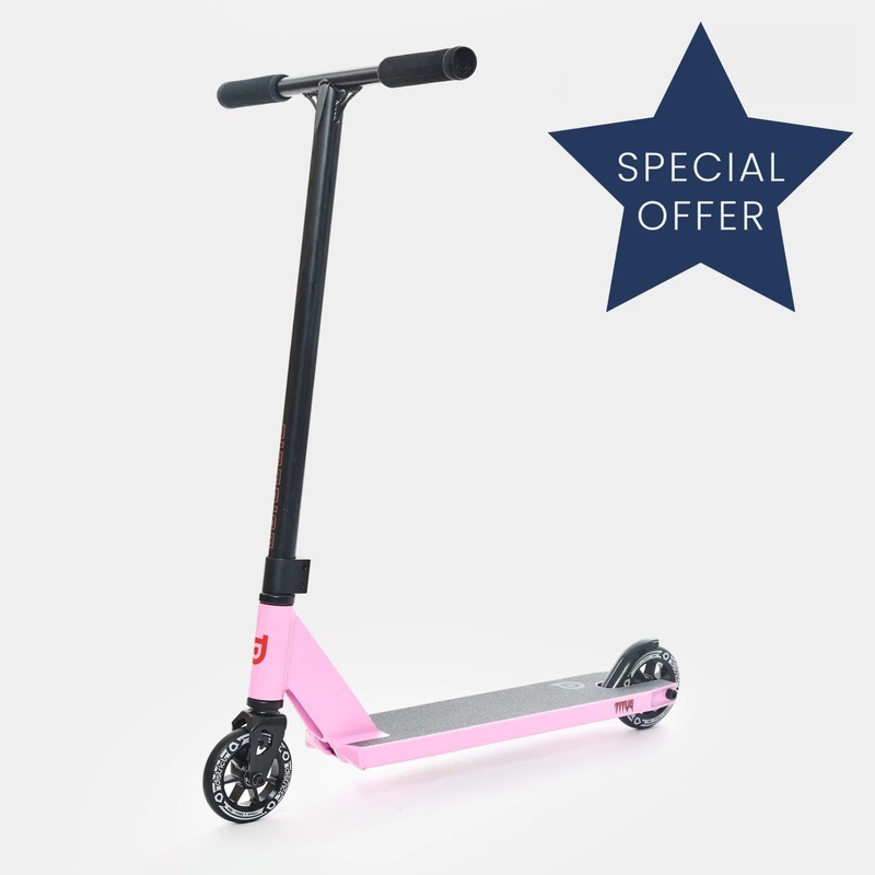 District Titus Complete Scooter – Pink / Black