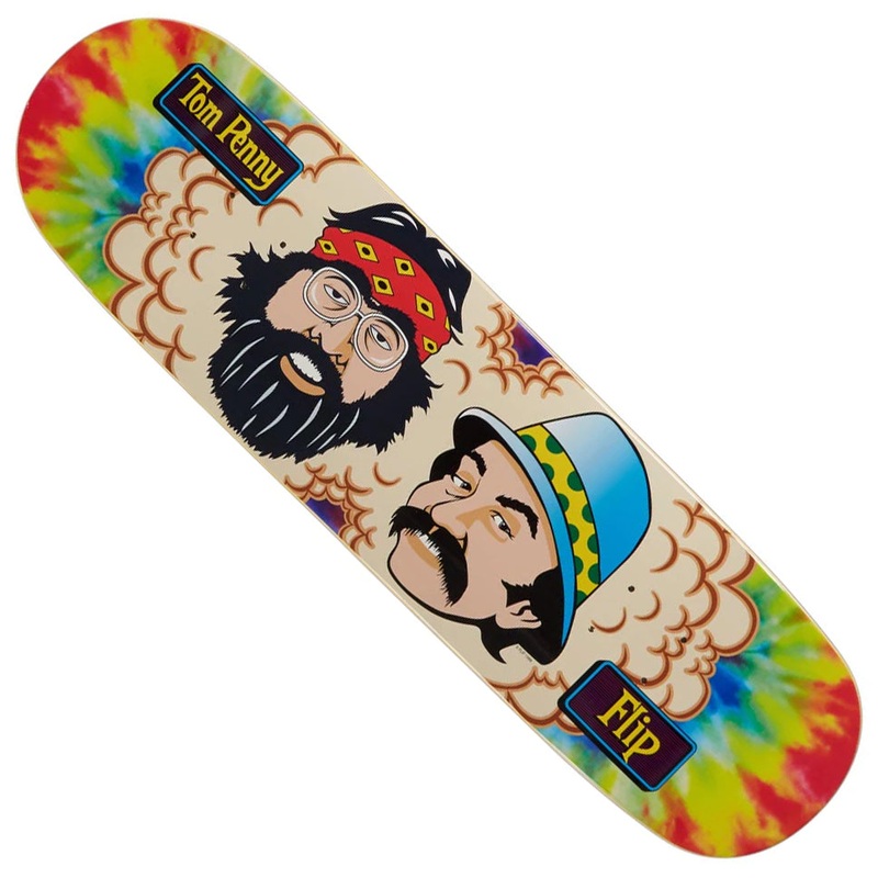 Flip Tom Penny Toms Friends Tie Dye Deck Tie-dye 8.25 x 32.13 WB:14.2
