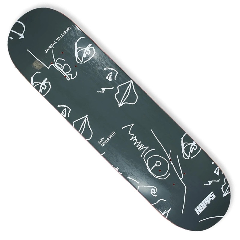 Hopps Jahmal Williams Day Dreamer Deck Dark Grey 8 x 31.5 WB:14