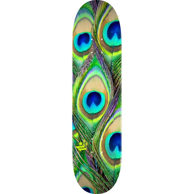 Mini Logo Peacock Feather 7.5″ Skateboard Deck