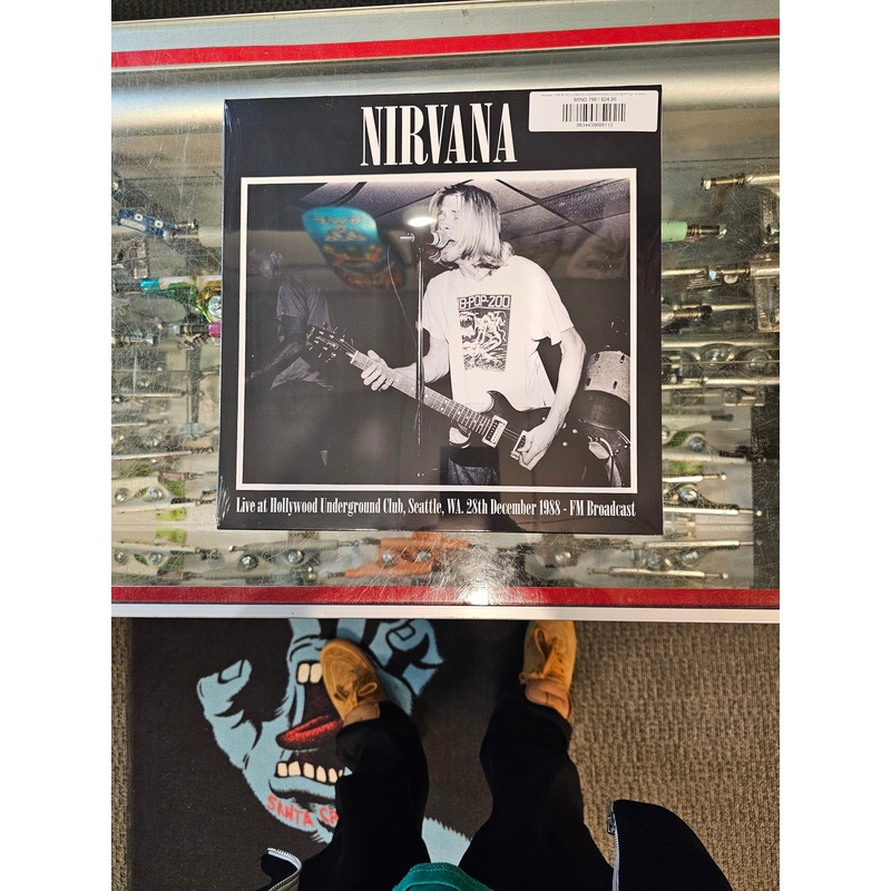 Nirvana -LIVE AT HOLLYWOOD UNDERGROUND CLUB SEATTLE 19 Vinyl LP Record *Unofficial Release*