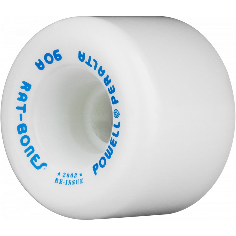 Powell Peralta Rat Bones Skateboard Wheels White 60MM 90A 60mm