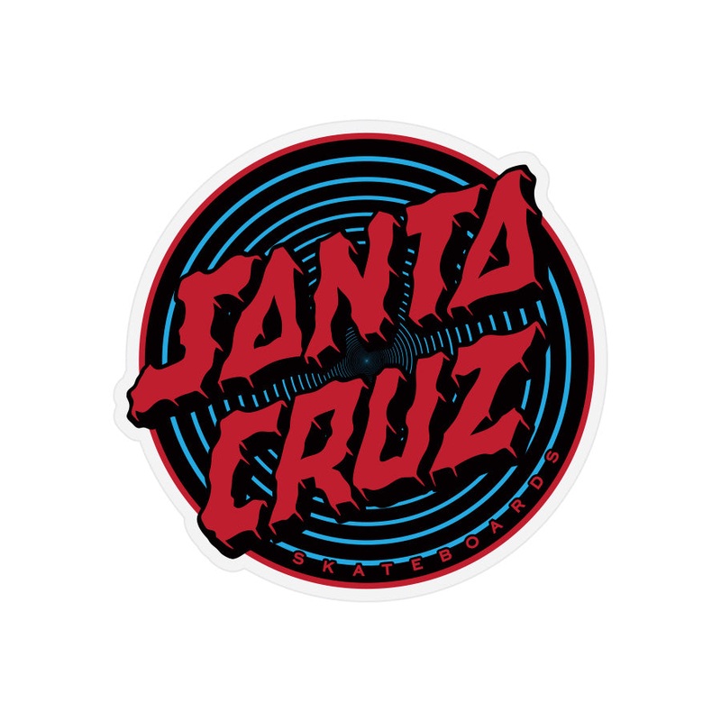 Santa Cruz Depth Dot 4″ Sticker