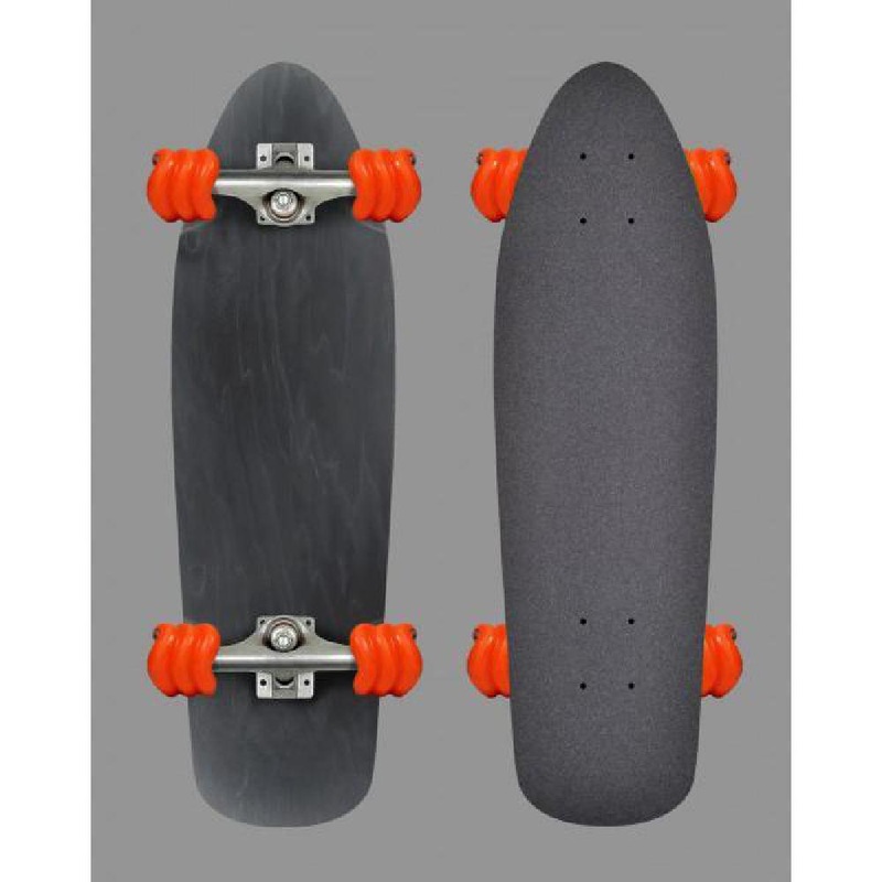 Shiver Guppy Black Cruiser Longboard – 27″ With Shark Wheels